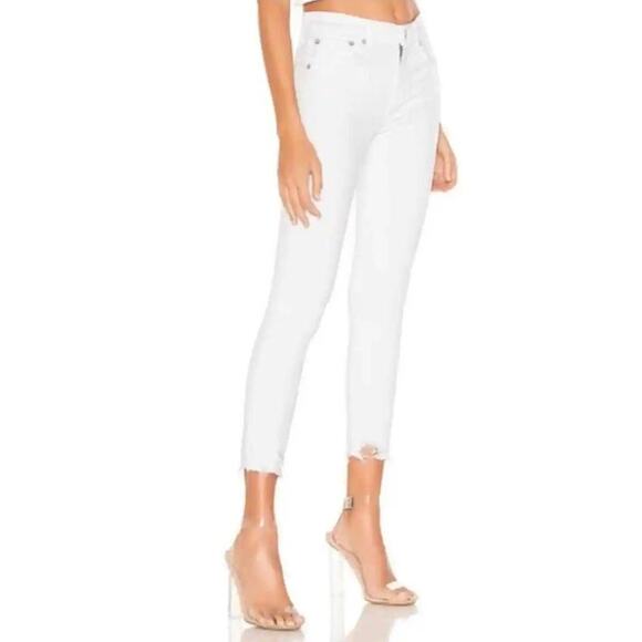 AGOLDE Sophie Hi-Rise Skinny Crop Jeans Women's Size 26 - Picture 2 of 11